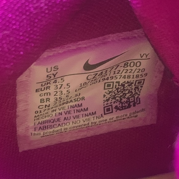 Nike Zoom Freak 2 'Bright Mango' Size 5Y - Picture 6 of 6